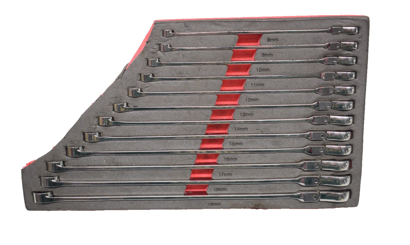 Mac Tools Metric XL Flex Head Ratcheting Wrenches | 8-19MM 12 Pc SRDBL1212PT gallery