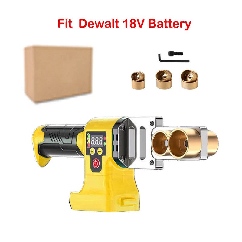 Electric Pipe Welding Machine Cordless Fuser PPR PE Soldering Iron Plastic Tube gallery