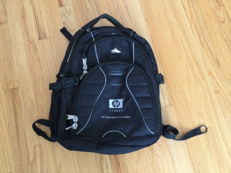 High Sierra Swerve Black HP Backpack 3