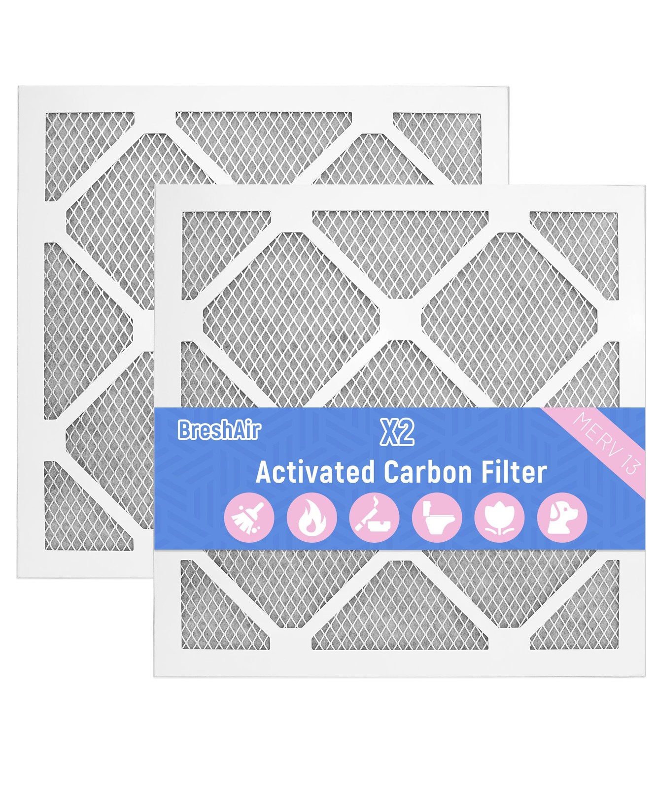 MERV13 Enviroklenz Air Filter Replacement - 2 Pack for Clean Air gallery