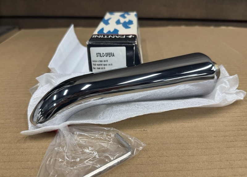 Fantini STILO SFERA Wall Mount Spout - Chrome - New gallery