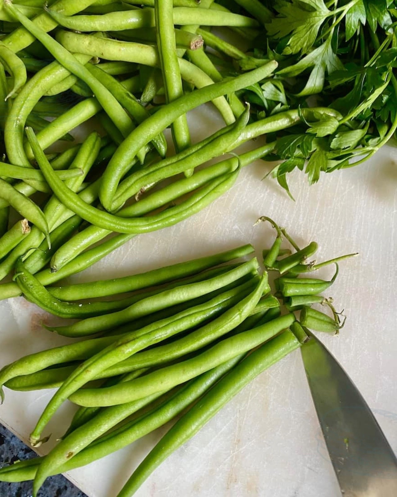 Petite French Filet Stringless Bush Bean (Haricot Vert) Fresh Seeds - Heirloom gallery
