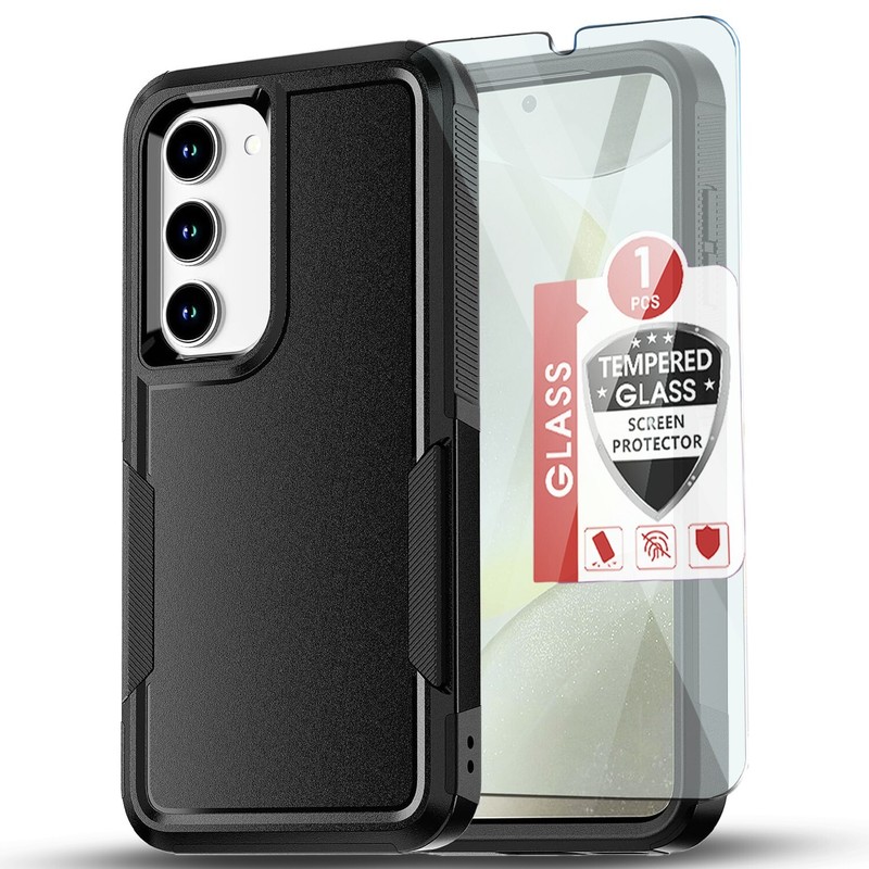 For Samsung Galaxy A17 5G Case Shockproof Phone Cover Heavy Duty +Tempered Glass gallery