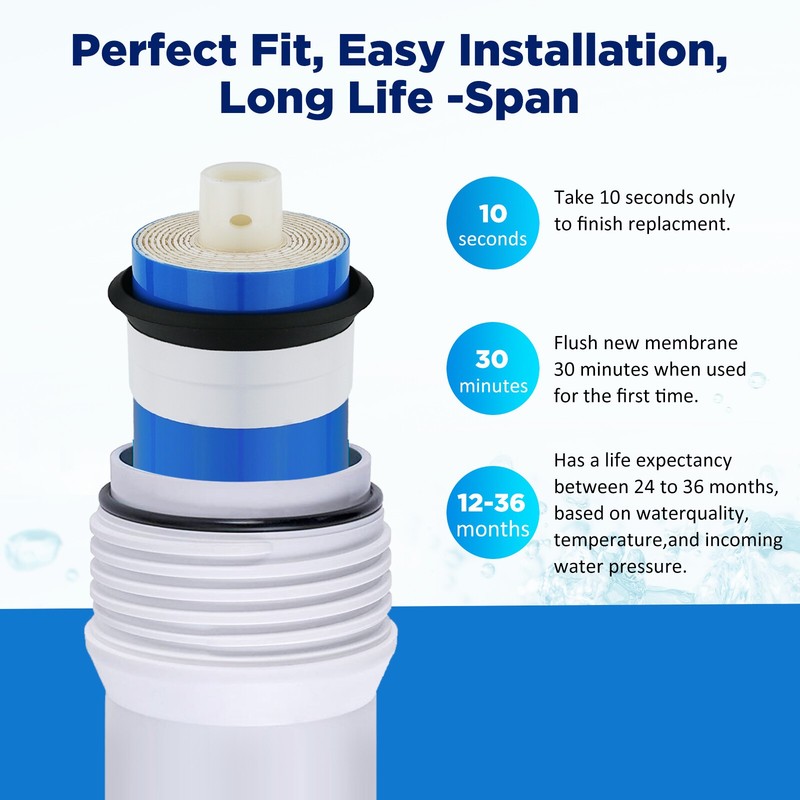 600 GPD RO Membrane Maple Syrup Reverse Osmosis System Water Filter Replacement gallery