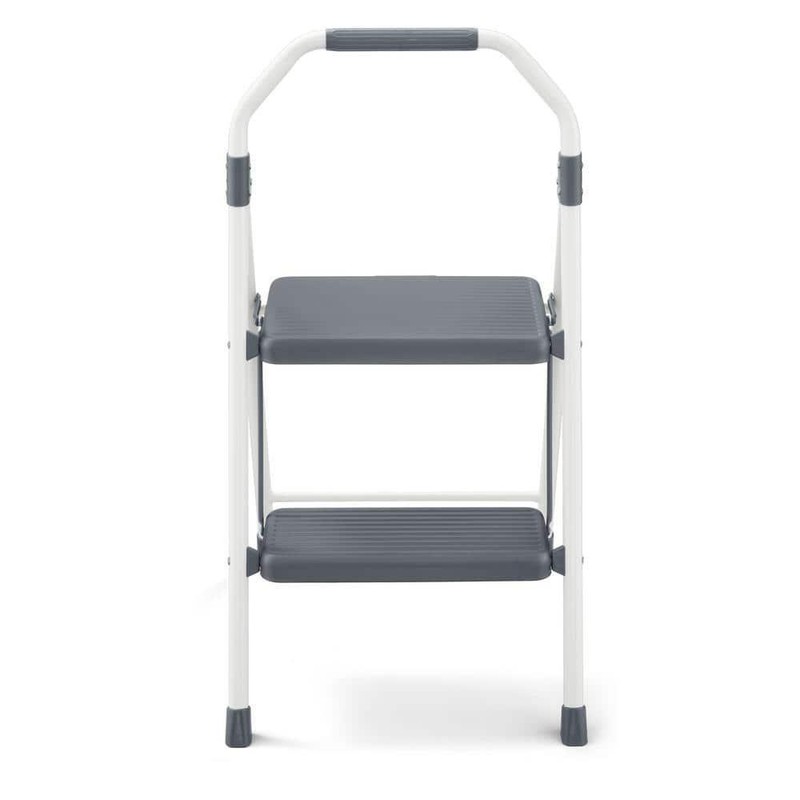 2-Step Compact Steel Step Stool, 225 lbs. Load Capacity Type II Duty Rating NEW gallery