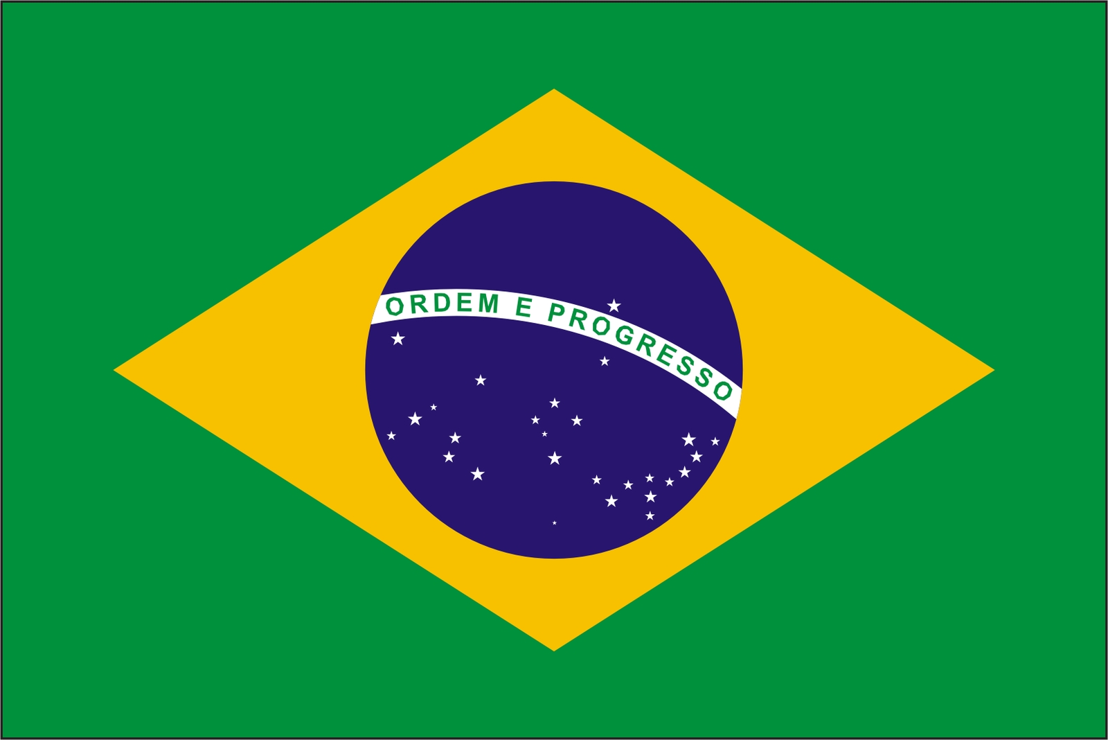 Brazil Flag Vinyl Decal / Sticker ** 5 Sizes ** gallery