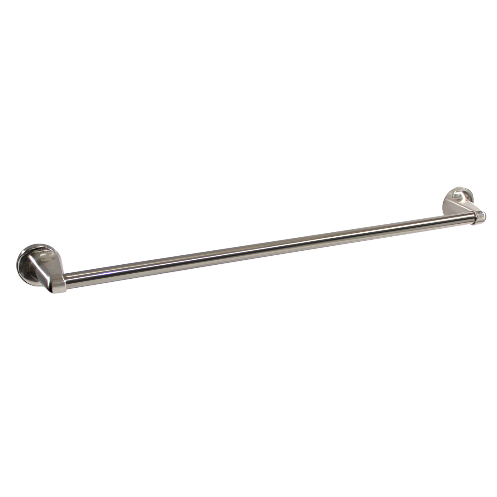 Towel Bar Brushed Nickel 24" Wall Mounted Towel Rack Variety Style Available gallery