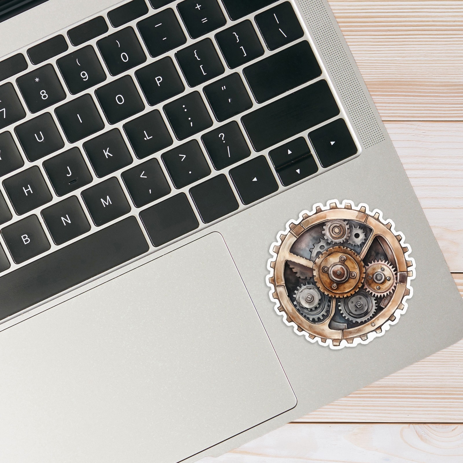 Clock Gears - Vinyl Decal Sticker - Car Window Laptop - #1173 gallery