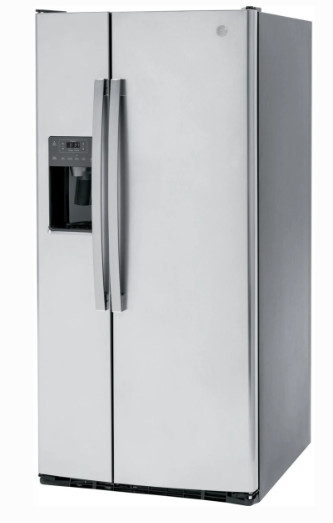 GE 33" Freestanding Side by Side Refrigerator with 23.01 Cu. Ft. - GSS23GYPF gallery