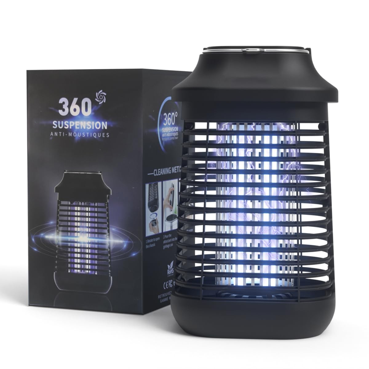 Bug Zapper Outdoor/Indoor,Mosquito Zapper 4200V High-Powered Waterproof Elect... gallery