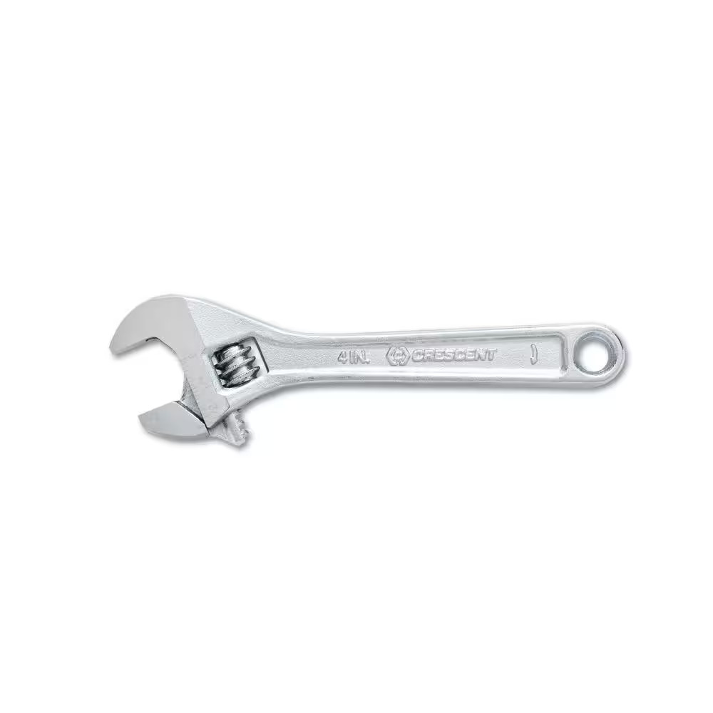4 In. Chrome Adjustable Wrench gallery