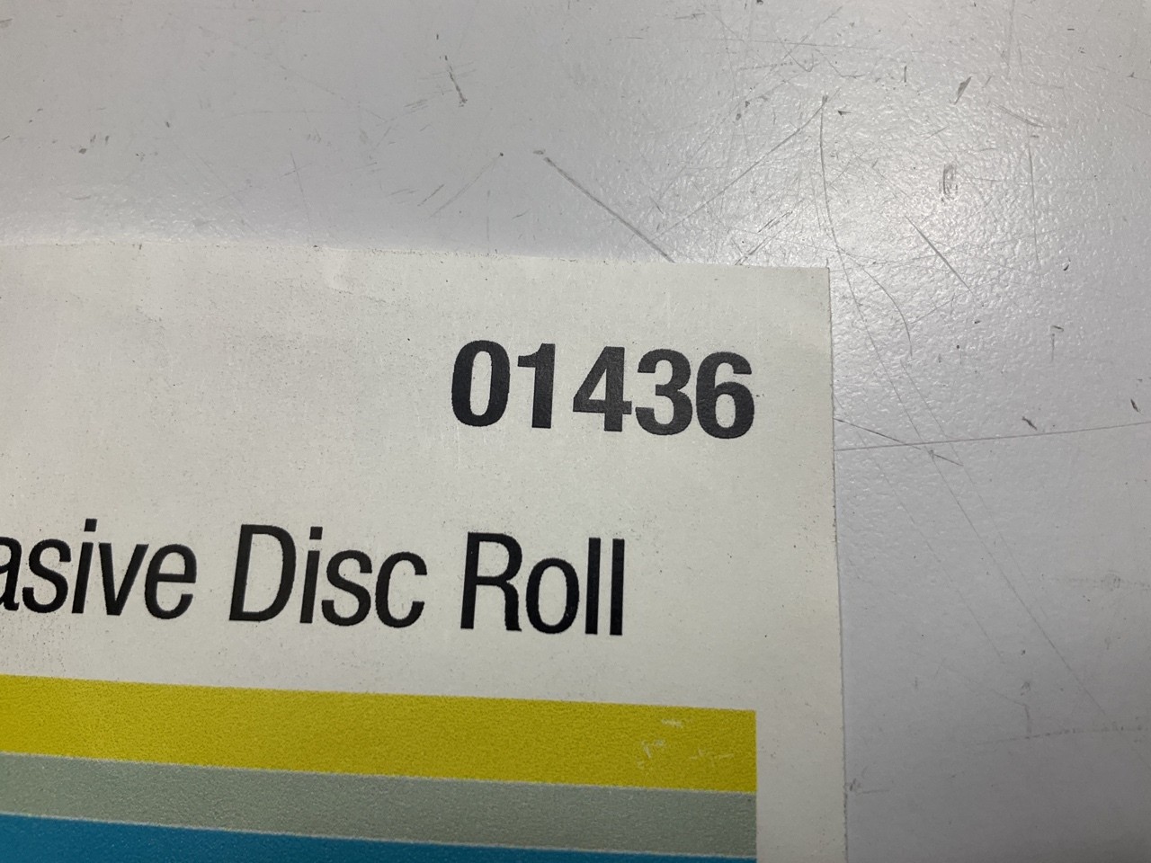 3M 01436 Stikit Gold Sanding Disc Roll, 6" Diameter, P280 Grit, 175 Discs / Roll gallery