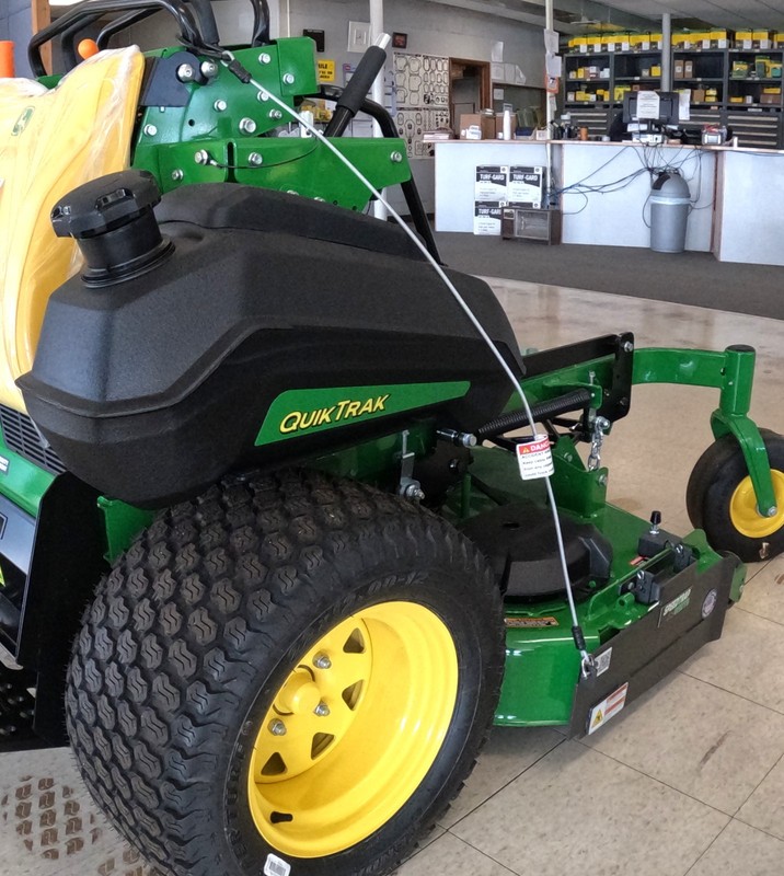 Speedtrap® Chute Blocker John Deere® Q865R QuikTrak® 54" &60" No drilling gallery