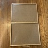 Large Shallow Wooden Box Lid & Clasp | 36 x 30 x 5 cm | A4 Docs Gift Keepsake gallery