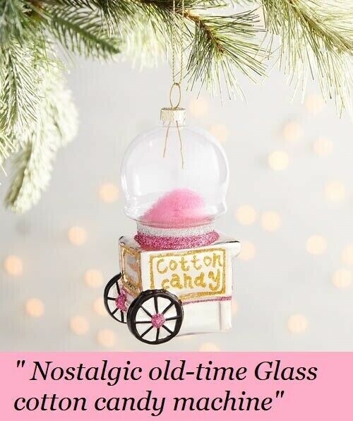2007 Dunkin Donuts Coffee Chocolate Donut / Candy Glass Christmas Ornament gallery