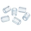 20Pcs Kitchen Sink Rack Feet 5mm ID x 10.5mm OD PVC Sink Grid Protector Clear gallery