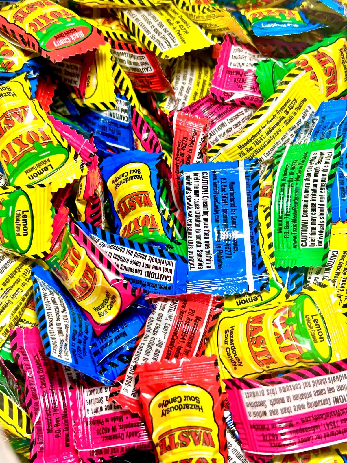 Toxic Waste Bulk Hard Sour Candy 1LB 2LB 3LB 4LB 5LB Extreme Sour Flavor gallery