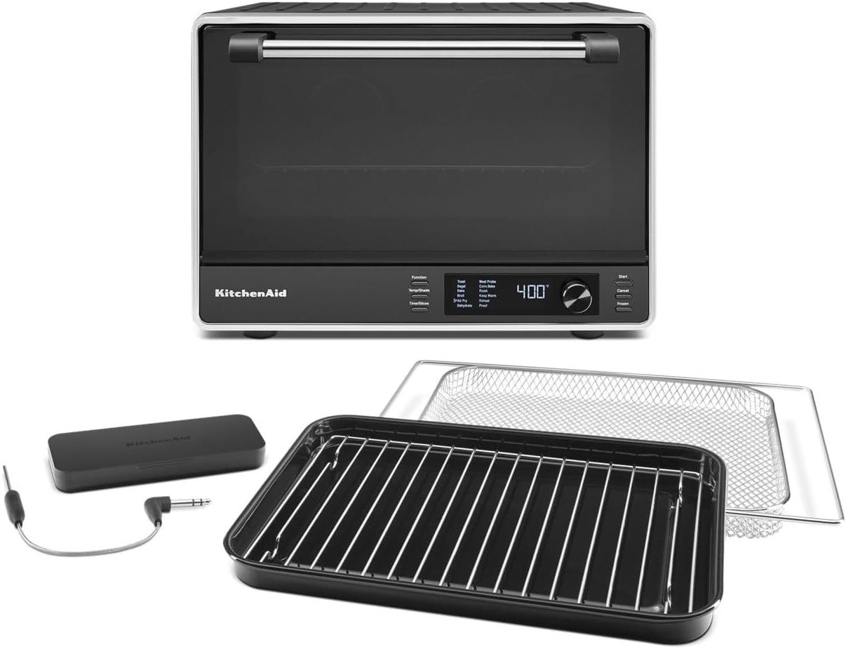 New KitchenAid KCO224BM Dual Convection Countertop Oven w/ Air Fry, Black Matte gallery