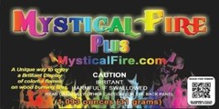 Mystical Fire PLUS 12 Pack Campfire Fireplace Colorant Packets Packs