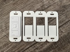 4 Pack – Bulk Wallplate Brackets for Lutron Caseta Pico Remote – 3D Printed