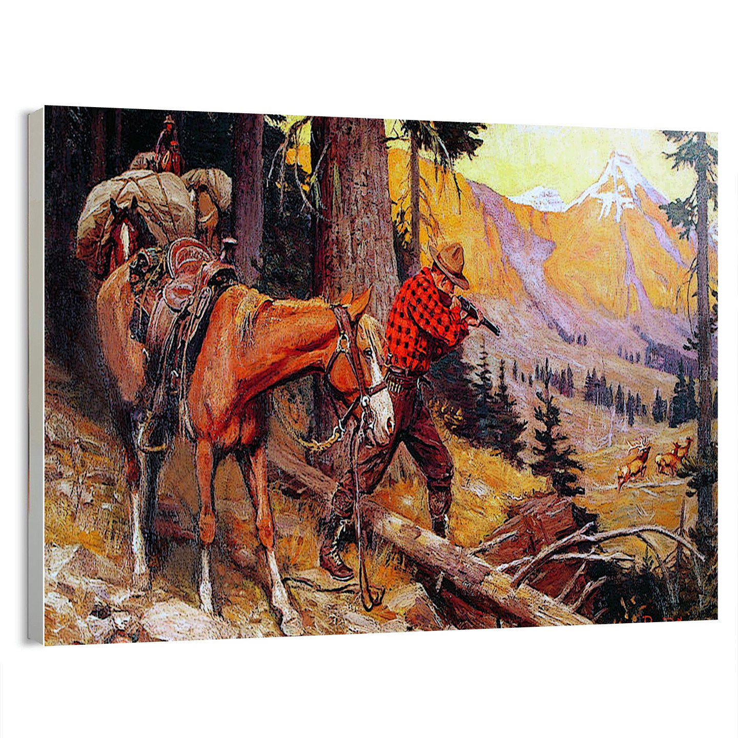 In the Open Timber by Phillip Goodwin Poster or Canvas Home Decor Art Print gallery