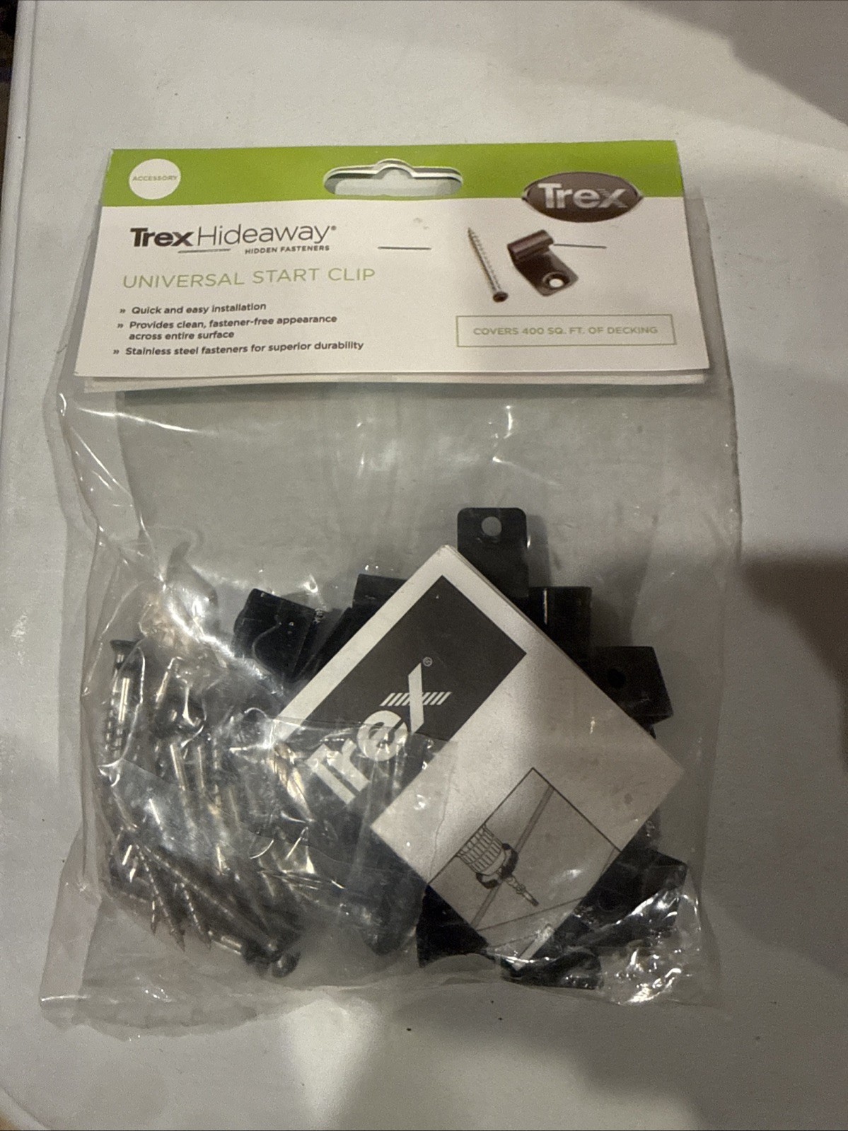 Hideaway Universal Starter Clips-400 Sq. Ft. (36 Clips) gallery