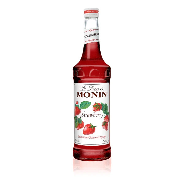 Monin Strawberry Syrup (750mL), H-Strawberry gallery