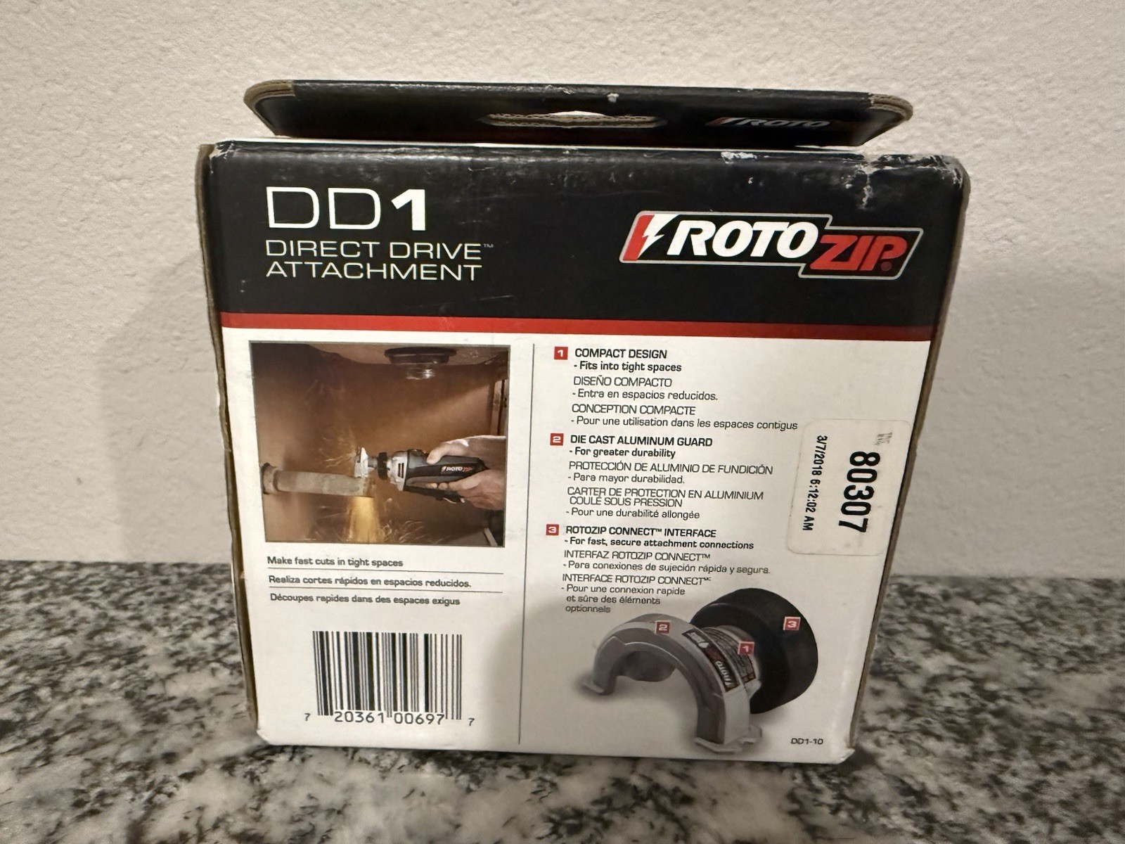 Rotozip 3/4 In. Direct Drive Cut-Off Attachment DD1-10 Rotozip DD1-10 gallery