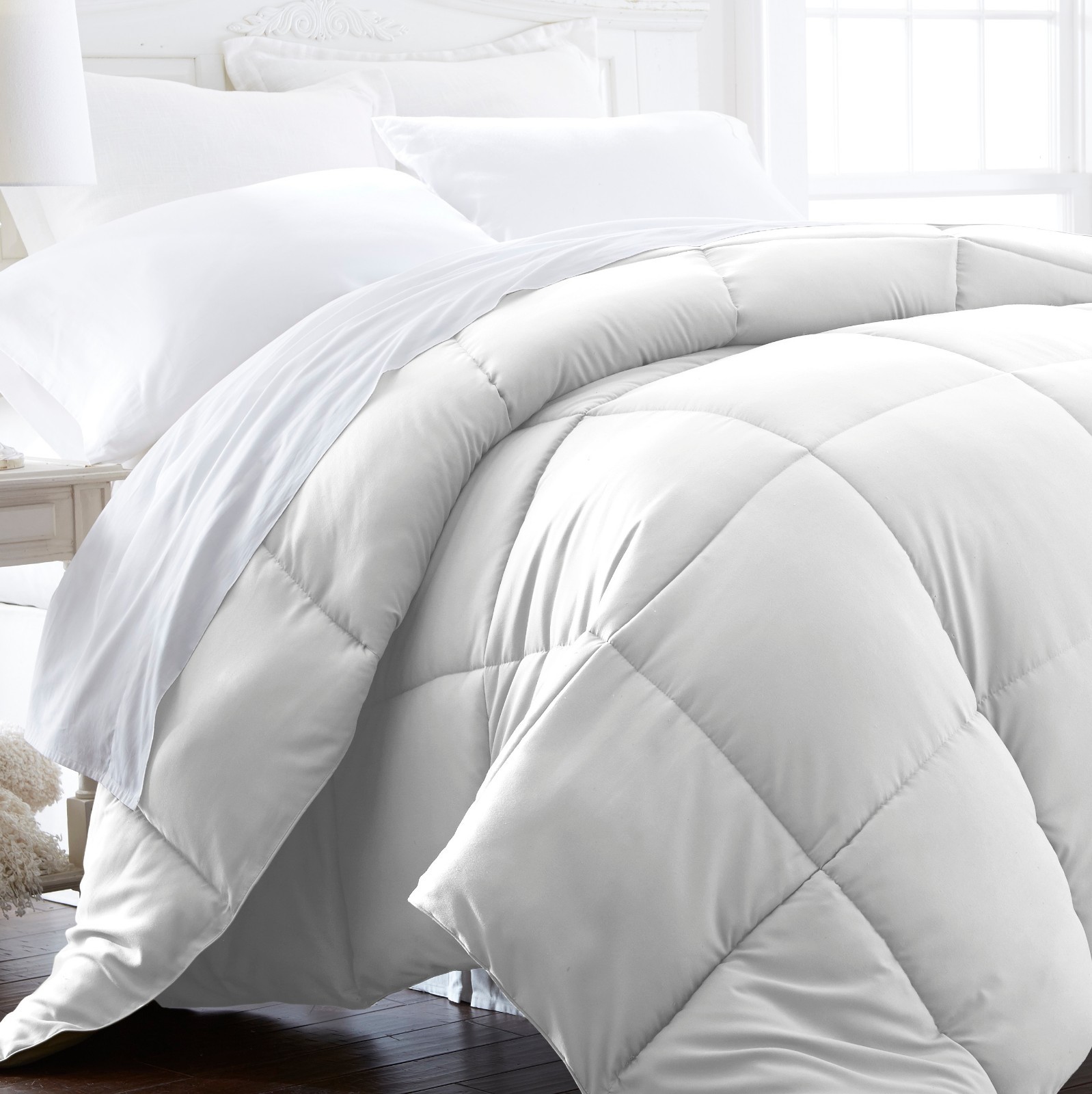 Hypoallergenic Down Alternative Comforter Kaycie Gray Basics gallery