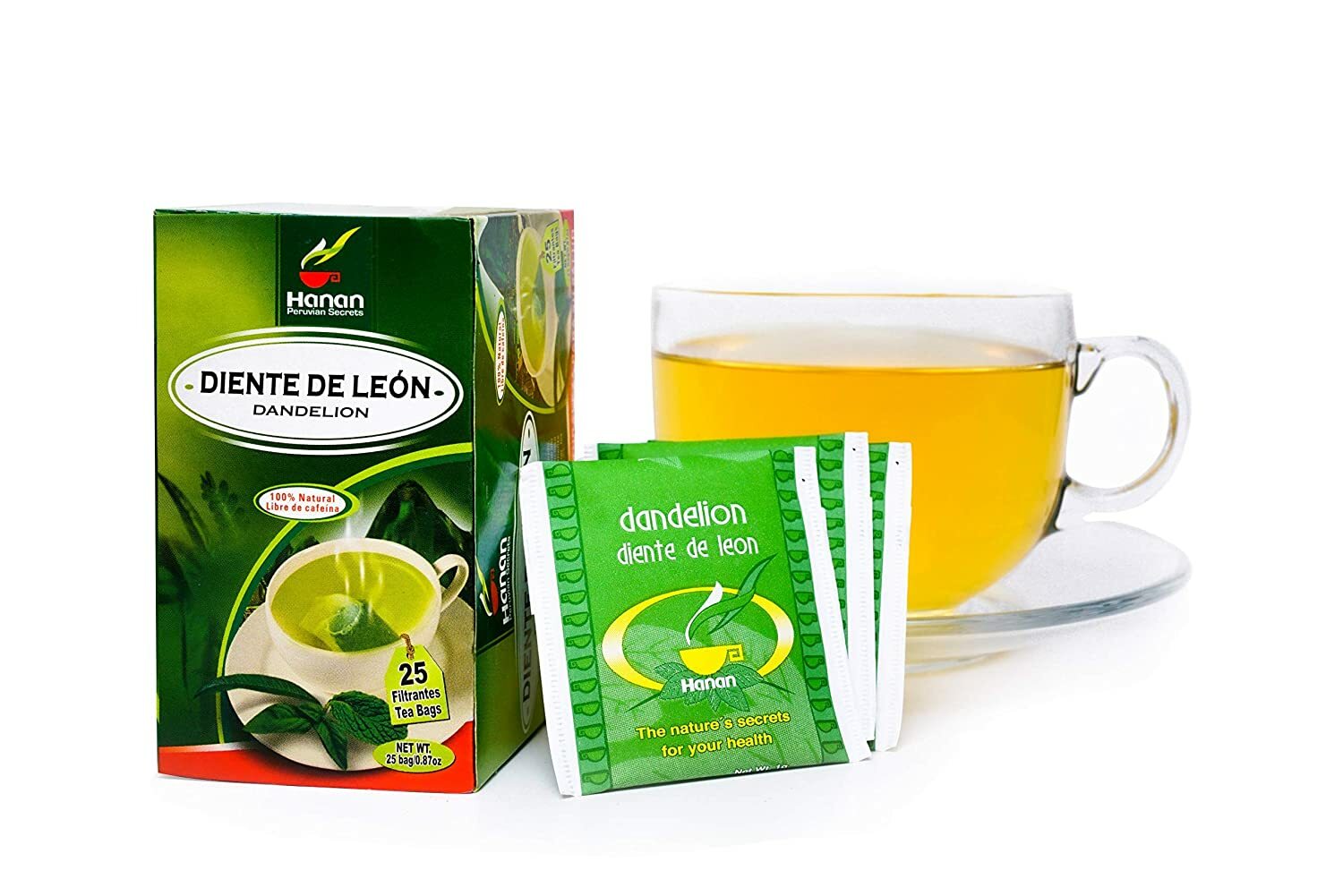 Hanan Peruvian Secrets Diente De Leon Herbal Tea | 100% Natural Dandelion Leaves gallery