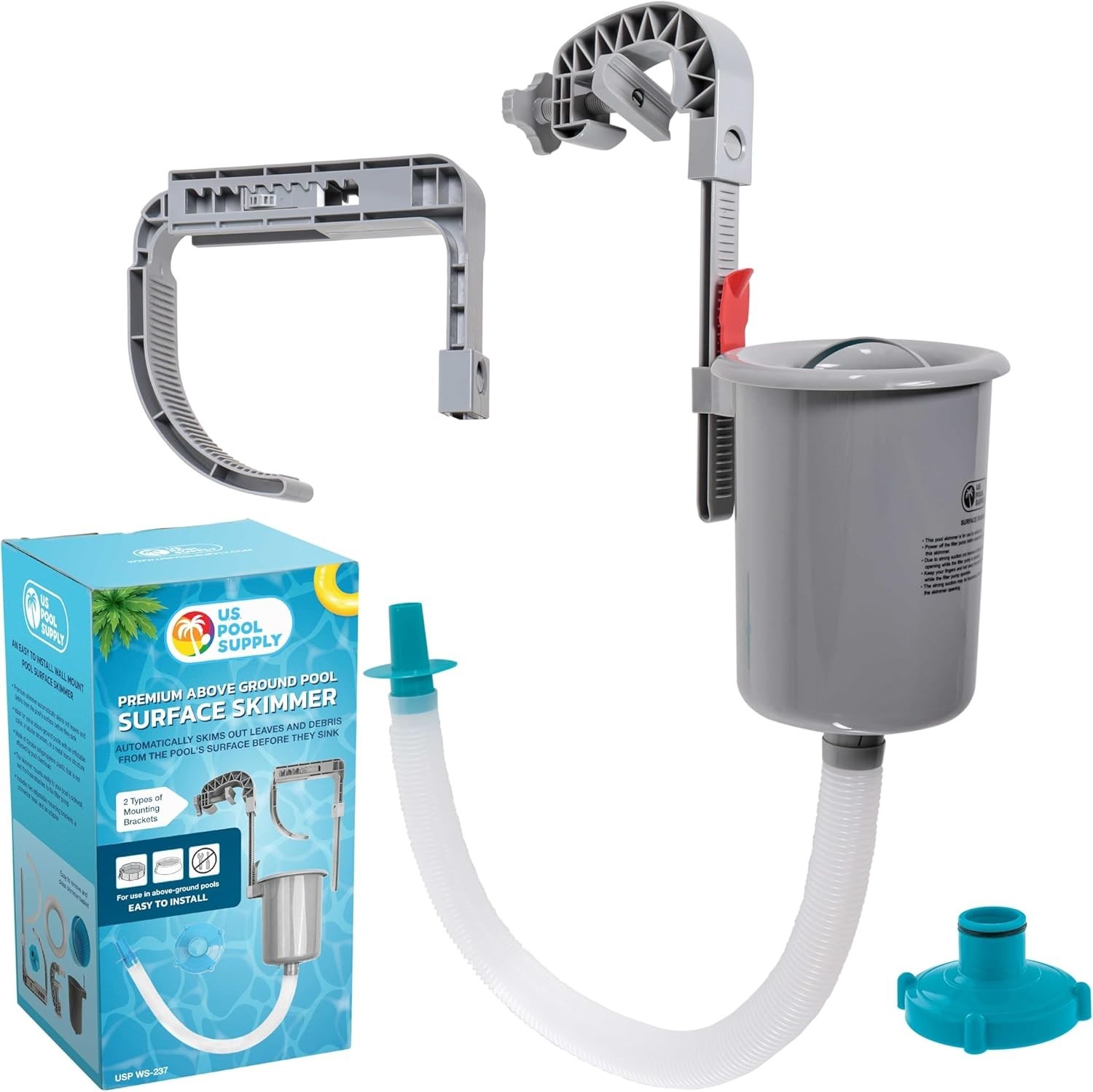 U.S. Pool Supply Pool Skimmer - Above Ground Pool Skimmer, Floating Pool Surface gallery