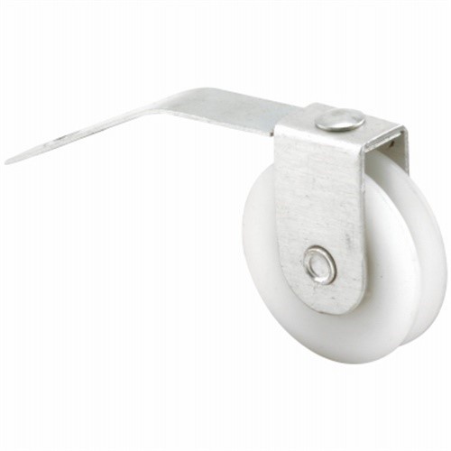 Prime-Line 1 in. D X 0.25 in. L Plastic/Steel Roller Assembly 2 pk (Pack of 6) gallery