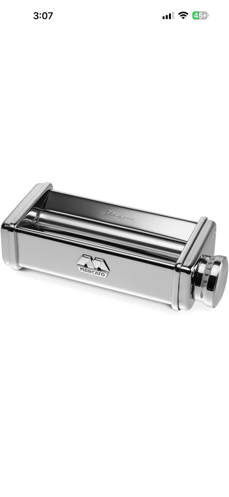 Marcato Lasagna Accessory Attachment for Atlas 150 Pasta Maker - BRAND NEW! gallery