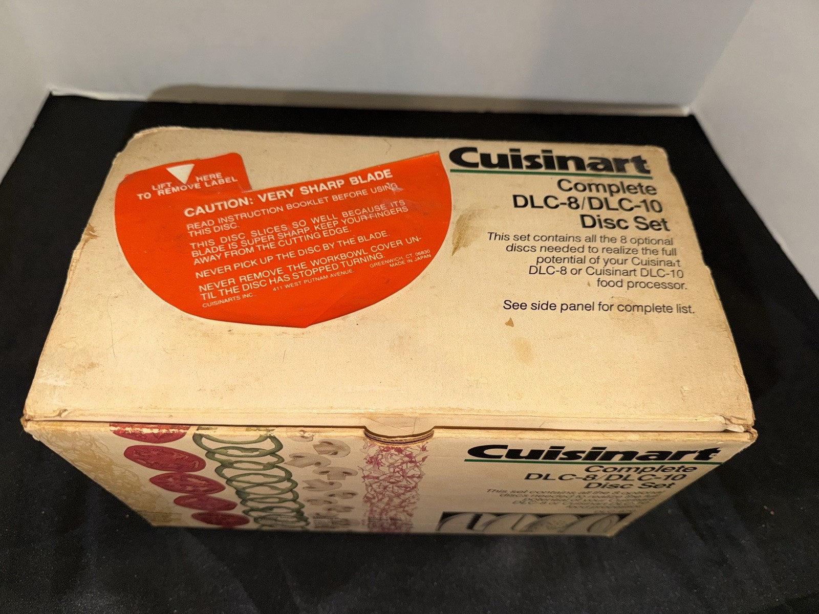 Cuisinart DLC-870 Complete 8 Piece Disc Set DLC-8/DLC-10 Food Processor NOS gallery