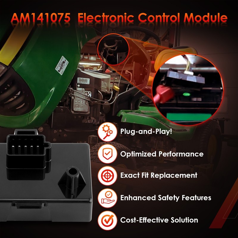 AM141075 Electronic Control Unit Module For John Deere X300 X320 X500 AM137667 gallery