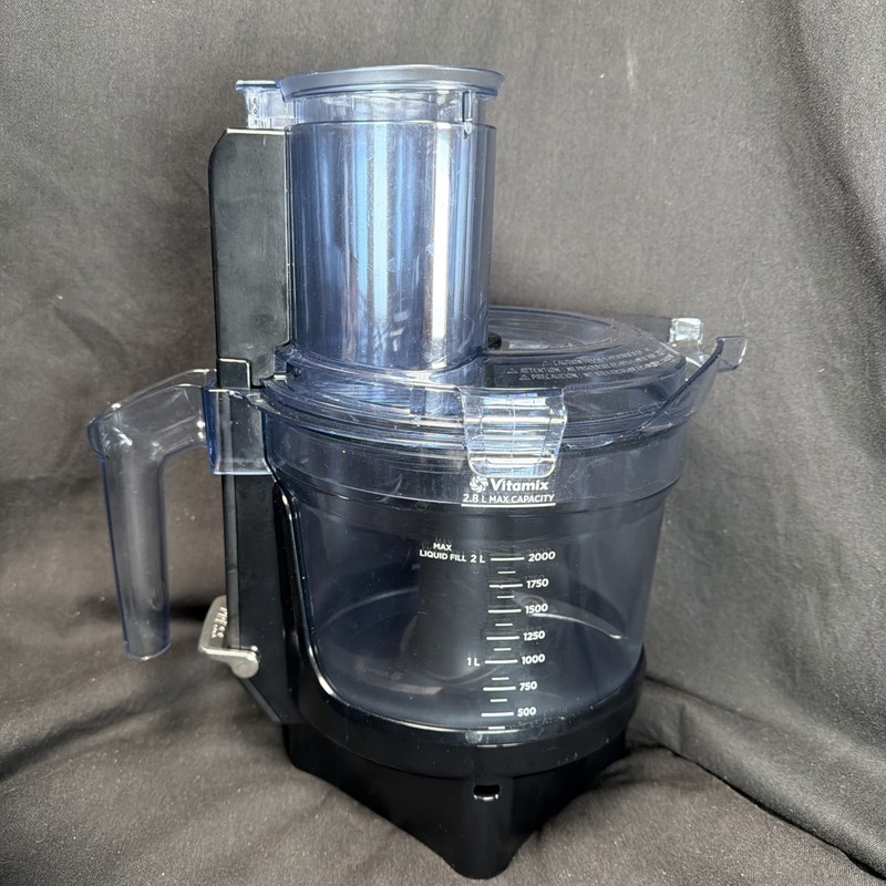 Vitamix 12-Cup Food Processor Attachment SELF-DETECT w/ Blade, disks, Disk Case gallery