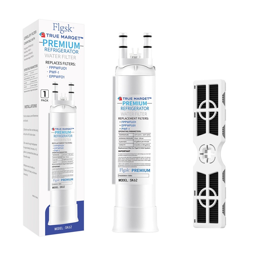 Replacement For Frigidaire® FPPWFU01 Water Filter and FRGPAAF2 PureAir RAF-2 Air gallery