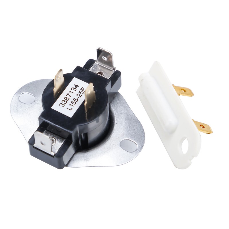NEW Replace For Kenmore/Whirlpool/Maytag Dryer Cycling Thermostat & Thermal Fuse gallery