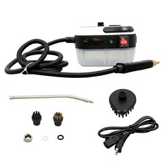 LABLT 2500w 110V 1000ml High Pressure Steam Cleaner Machine Portable (White)