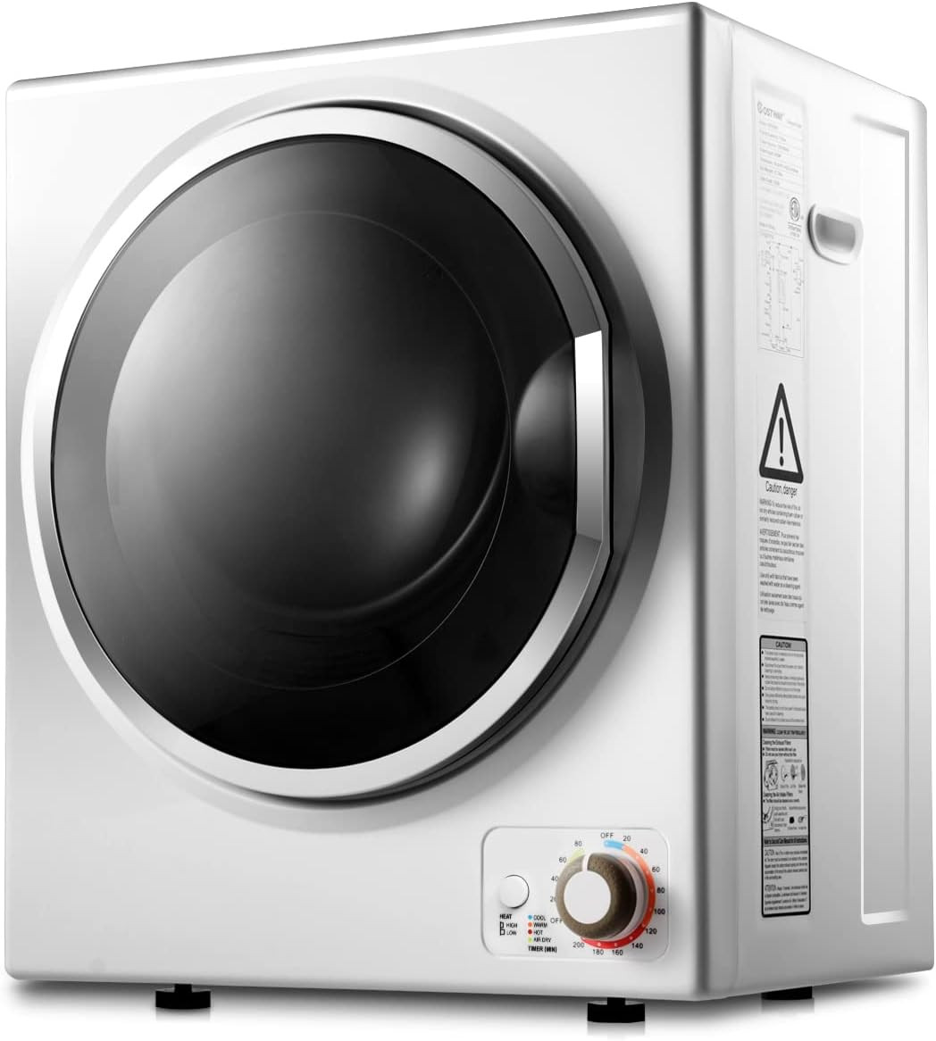 Compact 1.5 Cu. Ft Electric Tumble Dryer - 4 Modes, Portable for Apartments & RV gallery