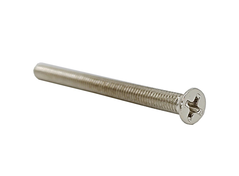 100PK M4 X 50mm - Phillips Flat Head Machine Screw (Countersunk) Carbon Steel