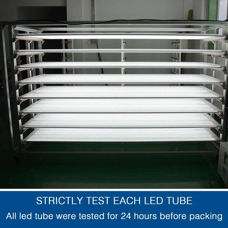 25Pack 8FT LED Tube Light FA8 Single Pin Bulb Light T8 8Feet led shop light tube gallery