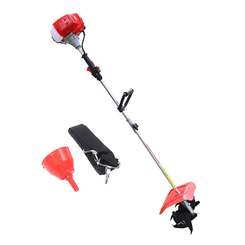 Hand-held Tiller Cultivator Mini Weeding Tilling 2Stroke 51.7cc Gas Power Engine gallery