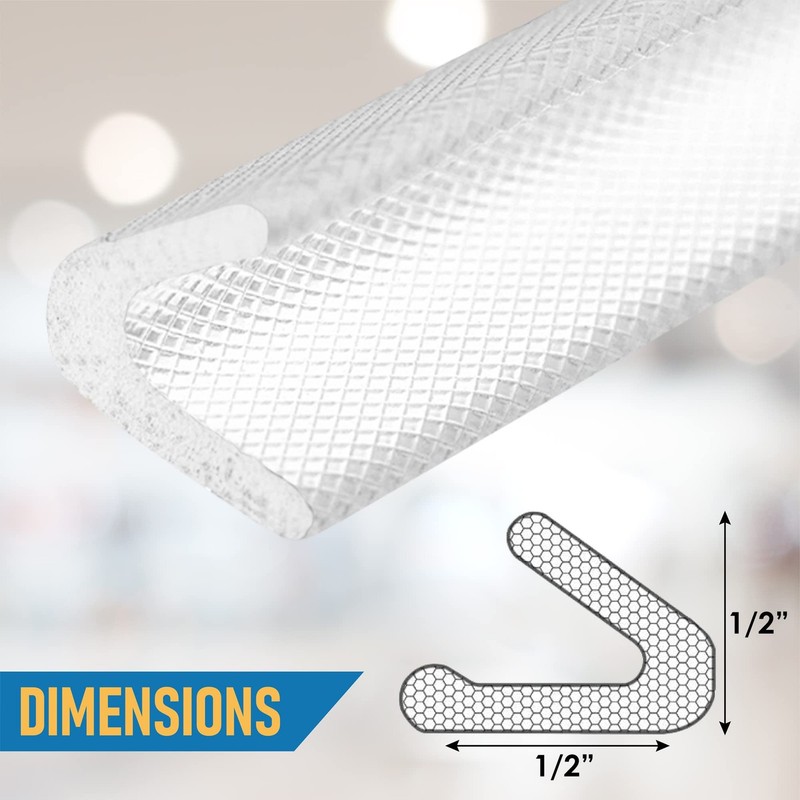 Adhesive V Shape Weatherstrip, Weather 1/2 In x x 26 Ft, White gallery