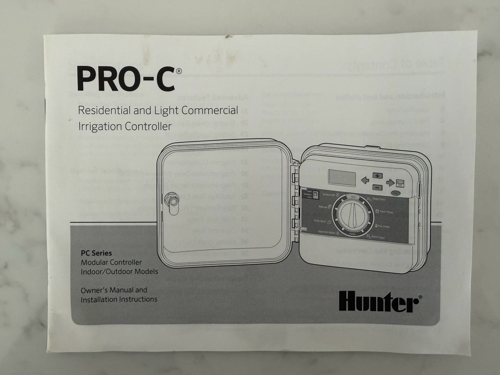 Hunter Pro-C PC-400i 13-Zone Station Indoor Sprinkler Timer Controller gallery