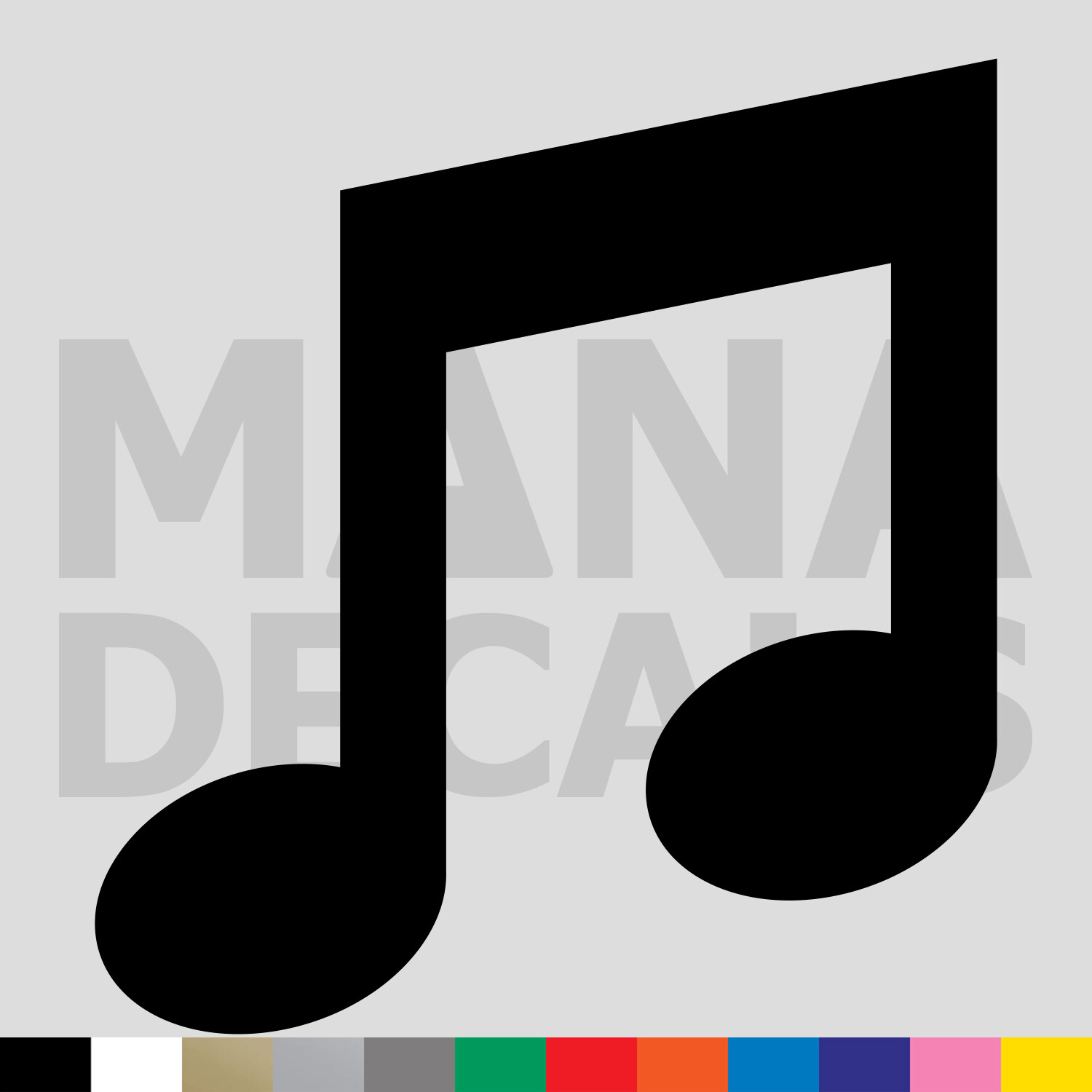 Music Notes Vinyl Die Cut Decal Sticker - Musician Band Note gallery