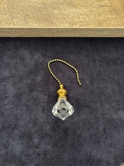 Glass Fan Light Pull – Diamond Shape