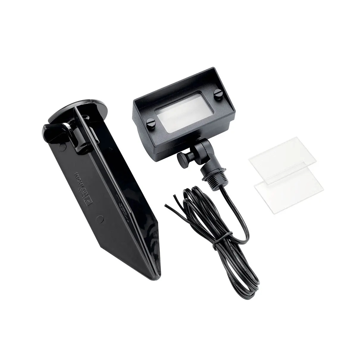 Kichler 15476BKT Mini Wall Wash, T5 drop-in (no lamp), Textured Black gallery