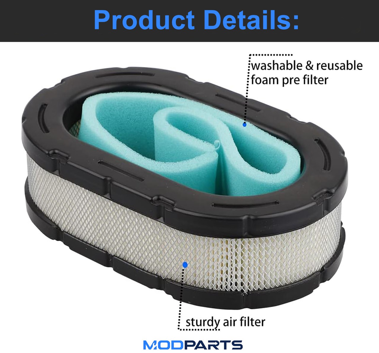 Air Filter Oil Filter Tune Up Kit for Troy-Bilt 13AQA1BLA66 13AQA1BQ011 Tractor gallery
