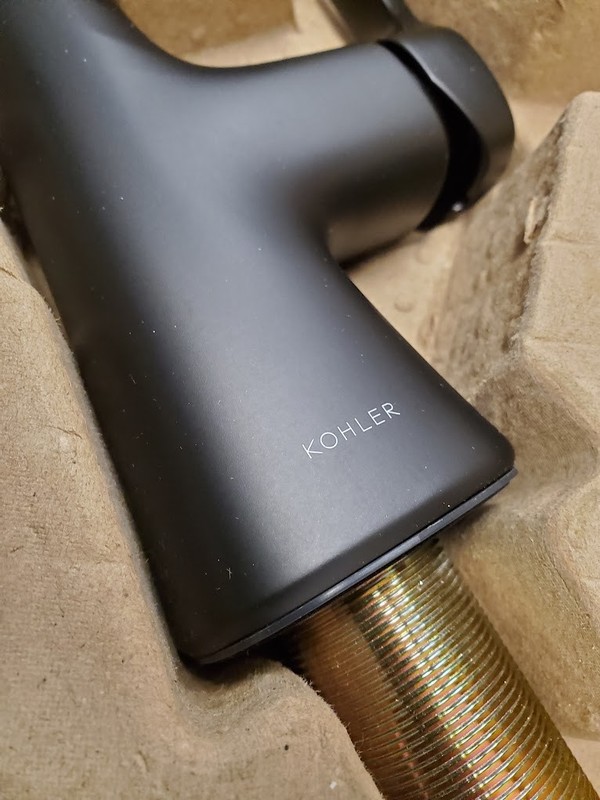 Kohler Pull Down Kitchen Faucet Guild Matte Black (R33912-BL-AA) gallery